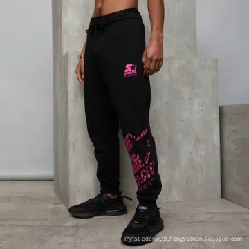 Calça de suéter esportivo impresso personalizado